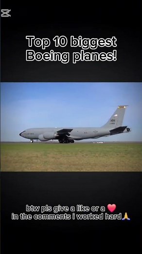 Top 10 biggest Boeing planes #aviation #top10 #boeing