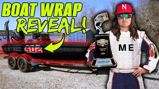 Revealing my boat wrap for first professional season