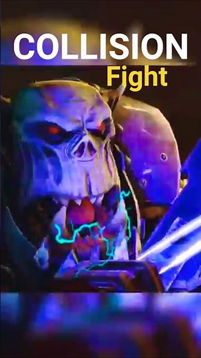 Space Marine vs ORK #ultramarines #armor