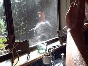 How to Blow a Soap Bubble Using Your Hands