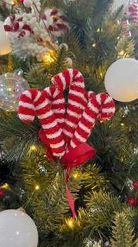 Decorating My Christmas Tree: Candy Cane Theme ❤️🤍