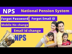 NPS forgot password and email id | NPS Mobile No Change | how to change your e-mail in pran