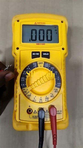 HD110C 1500v AC/DC #multimeter #continuity #electronic #electrical #shorts