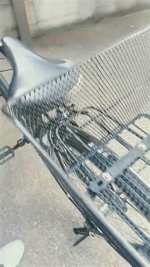 自転車ばあばがカギかりてくれませんでした！