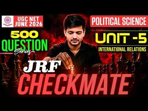 UGC NET Political Science Unit 5 | UGC NET Political Science 500 Questions By Puneet Sir