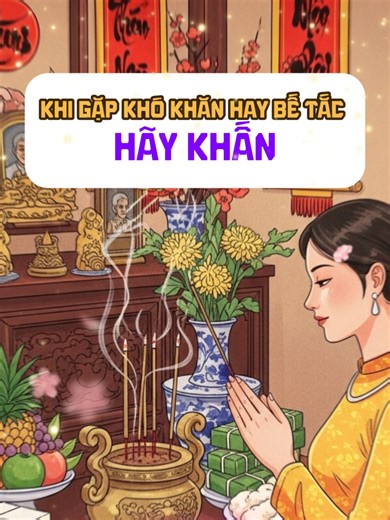 Cách Khấn Cầu Bình An Khi Gặp Bế Tắc