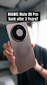 The HUAWEI Mate 80 Pro has arrived! Here’s what u need to know! #HUAWEIMate80Pro