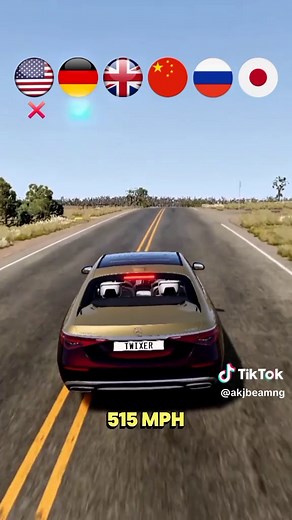 Presidential Car vs. 515 MPH Instant Acceleration in BeamNG.drive