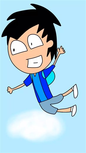 Where's the parachute? (Animation meme) Ft. @Fenamations #shorts #animation #meme #fyp #flipaclip