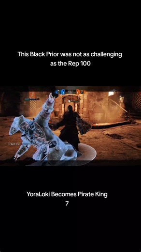 YoraLoki Becomes Pirate King For Honor pt 7 #forhonor #YoraLoki #fyp #forhonorshorts #forhonorpirate