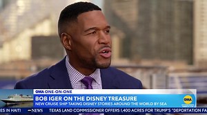 269K views · 2.9K reactions | All aboard the Disney Treasure! ⚓️✨ Disney CEO Bob Iger shares what fans can expect aboard the Disney Cruise Line’s newest vessel: “I think it's the first time that we've actually expressed theme park storytelling on our ships.” | Good Morning America | Facebook
