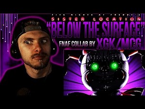 Vapor Reacts #350 | [FNAF SFM COLLAB] SISTER LOCATION "Below The Surface" by XGK/MCG REACTION!!