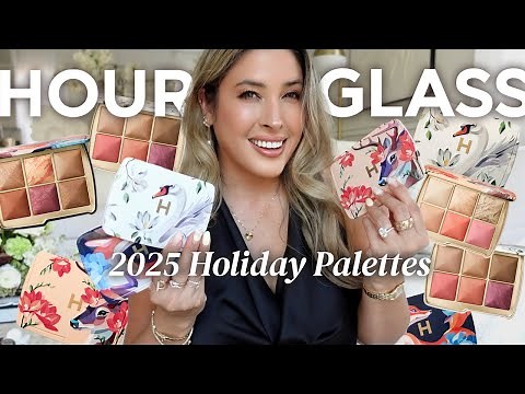 HOURGLASS AMBIENT LIGHTING EDIT PALETTES 2025: DEER, SWAN, FOX | Application, Comparisons, Swatches