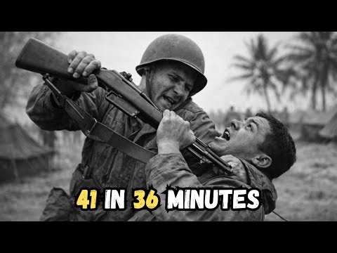 A Brutal WWII Battle One American Soldier Kills 41 Japanese in 36 Minutes