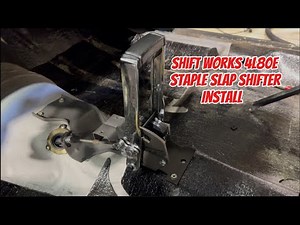 1970 Monte Carlo: Shift Works 4l80e Staple Slap Shifter Install