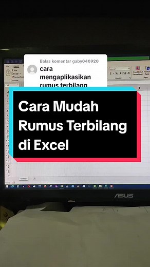 Cara Mudah Rumus Terbilang di Excel
