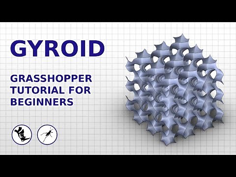 Gyroid - Grasshopper Tutorial (No Plugins, No Math!)