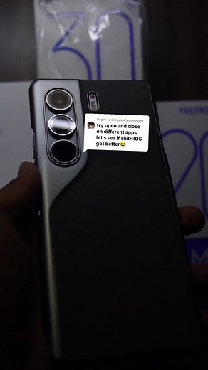 Camon 40 Pro 5G Animation Test on HIOS 15.0.2