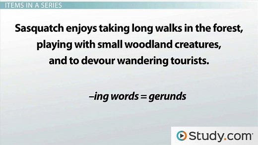 Parallel Sentence | Structure & Examples