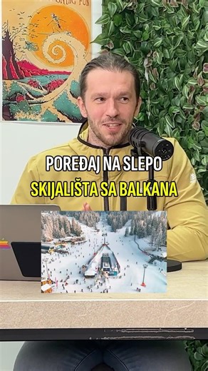 Najbolja SKIJALIŠTA na BALKANU na SLEPO 🗻 #slusajsadovo #podcast #quiz