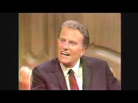 "Billy Graham TV Appearance Montage" Jack Parr, Woody Allen, Phil Donahue, The Tonight Show...