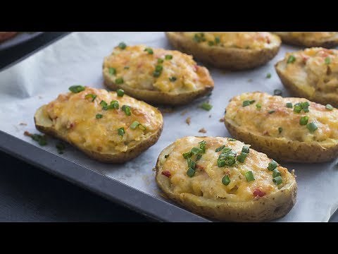 Chicken Stuffed Baked Potatoes Recipe