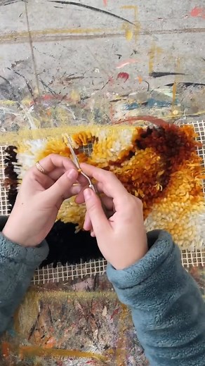 3.3K views | How to Latchhook, my preferred method #rughookingartist #fblifestyle #rughooking #rughookersofinstagram #hookedrug #hookedrugs #rughookers #fiberart #fibreartist #wallart #hookedwallart #hookedart | Rug hooking | Facebook
