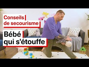 Comment secourir un bébé qui s’étouffe | Tapes dans le dos et compressions thoraciques