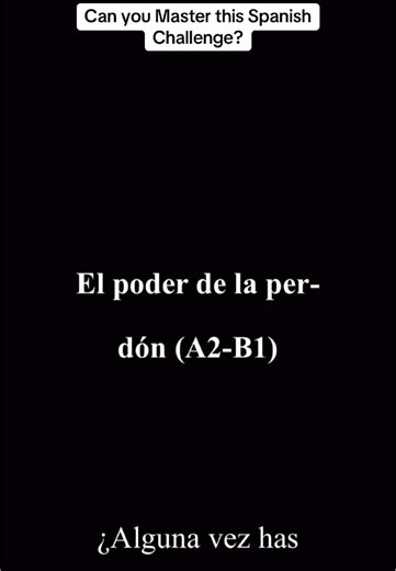 Mastering Spanish: Take on the Ultimate Challenge