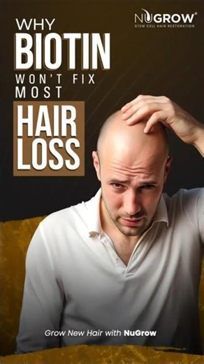 Biotin Didn’t Fix Your Hair Loss? Here’s the Real Reason