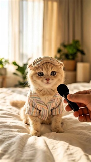 Kiki keeps dad and mom apart for good 😂🐱 #cute #cat #pet #funny #dog