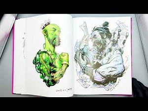 2022 Sketch Collection, Kim Jung Gi's sketchbook (RIP Great Master)