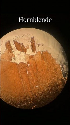 Rocks under a microscope