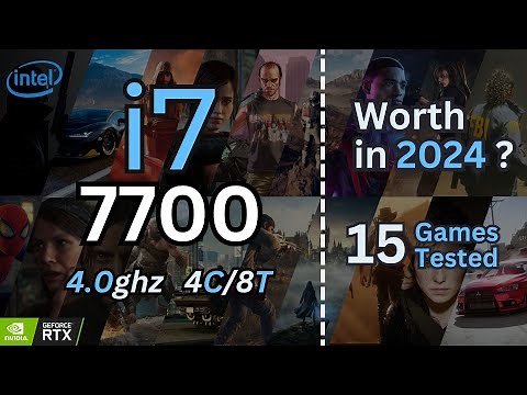 i7 7700 Tested in 14 Games (2024) | 1080p