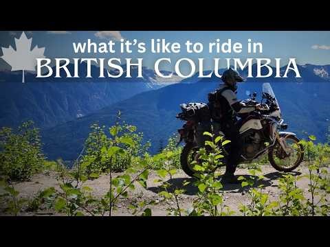 Riding Some Of THE BEST ROADS In British Columbia