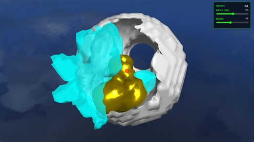 浏览器可运行MarchingCubes多材质沙盒，Three.js实现，支持多种材质的挖掘与填充
