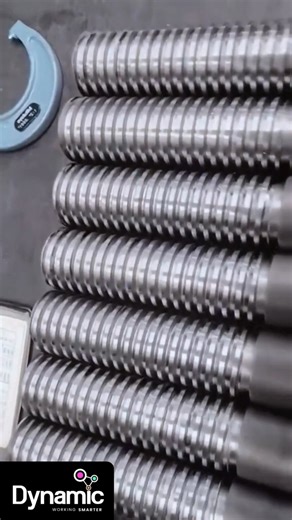 Dynamic Industries on Instagram: "Precision in Motion ⚙️ Watch as we transform raw material into high-precision industrial components! 🛠️ At Dynamic Group of Industries, we believe in "Working Smarter." This video highlights our advanced CNC turning process, demonstrating the tight tolerances and superior surface finish we achieve for our clients. From the initial cut to the final inspection, quality is at the heart of everything we do. Whether it’s custom threading, complex geometries, 