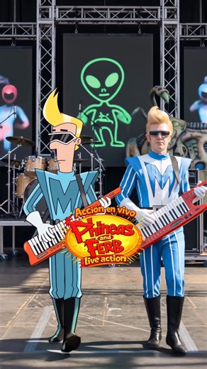 RealCartoonGPT on Instagram: "Unleashing the Alien Heart! 👽👾Phineas and Ferb Energy. 🚀💥 #phineasandferb #cartoon #childhood #nostalgia #liveaction"