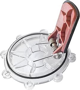 2 Pack Pool 7056 Check Valve Cover with Flapper Assembly for Jandy Spring Check Valve Models 7235 7236 7305 7511 7512 (Include 7451 Flapper, 7302 Spring, 7304 Pin, 7236 Cover, 1132 O-Ring)