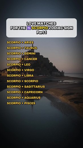 Love Matches for Scorpio Zodiac Sign Explained