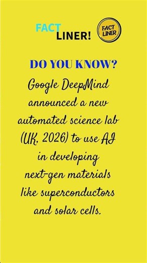 Google DeepMind's GNoME AI predicts millions of new materials, #factlinerofficial
