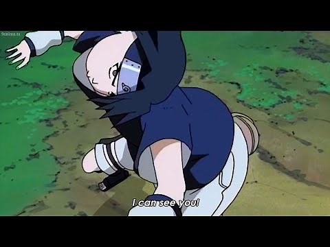 サスケは大蛇丸に火を吹き、首をひねるが、それでも大蛇丸に圧倒される|Sasuke blows fire at Orochimaru and twists his neck