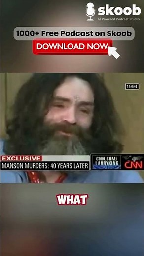 Craziest Interviews of Charles Manson 😨