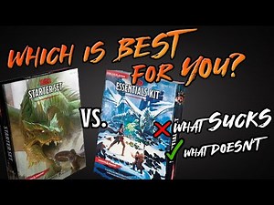 I Was Wrong ⚔️ Starter Set vs. Essentials Kit (D&D 5E Boxed Sets)