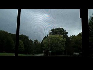Strong storms with wind and heavy rain - 10-31-19 (Porch)