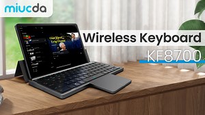 Watch KF8700 MIUCDA Wireless Keyboard on Amazon Live