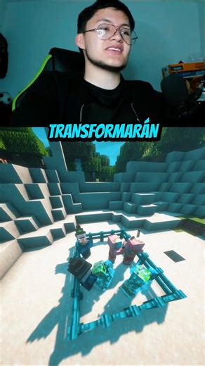 TRANSFORMACION OCULTA ! | #shorts #minecraft #minecraftbedrock #minecraftjava