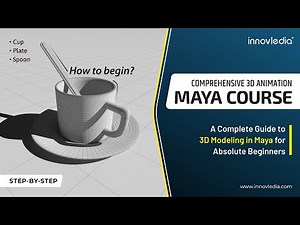 Maya Course • 3D Modeling in Maya for Absolute Beginners • Core Fundamentals • How to Start Modeling
