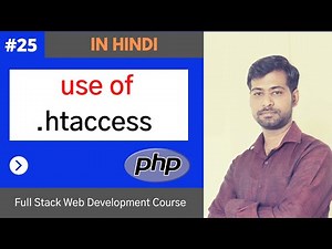 #25 - using .htaccess in php, rewrite url, redirect, ErrorDocument 404