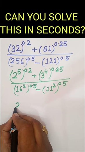 MATHS MAGIC: UNRAVELING THE MYSTERY OF EXPONENTS !